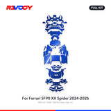 RAVOOY PPF Kit For 2024-2026 Ferrari SF90 XX Spider – Pre-Cut Paint Protection Film Clear Bra