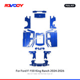 RAVOOY PPF Kit For 2024-2026 Ford F-150 King Ranch – Pre-Cut Paint Protection Film Clear Bra