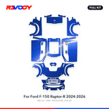 RAVOOY PPF Kit For 2024-2026 Ford F-150 Raptor-R – Pre-Cut Paint Protection Film Clear Bra