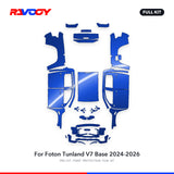 RAVOOY PPF Kit For 2024-2026 Foton Tunland V7 Base – Pre-Cut Paint Protection Film Clear Bra