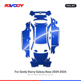 RAVOOY PPF Kit For 2024-2026 Geely Starry Galaxy Base – Pre-Cut Paint Protection Film Clear Bra