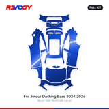 RAVOOY PPF Kit For 2024-2026 Jetour Dashing Base – Pre-Cut Paint Protection Film Clear Bra