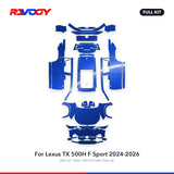 RAVOOY PPF Kit For 2024-2026 Lexus TX 500H F Sport – Pre-Cut Paint Protection Film Clear Bra