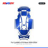 RAVOOY PPF Kit For 2024-2026 Lynk&Co Z10 Base – Pre-Cut Paint Protection Film Clear Bra
