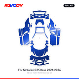 RAVOOY PPF Kit For 2024-2026 McLaren GTS Base – Pre-Cut Paint Protection Film Clear Bra