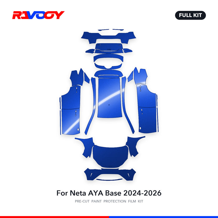 Full vehicle PPF pattern for 2024-2026 Neta AYA Base