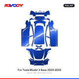 RAVOOY PPF Kit For 2024-2026 Tesla Model 3 Base – Pre-Cut Paint Protection Film Clear Bra
