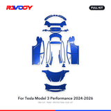 RAVOOY PPF Kit For 2024-2026 Tesla Model 3 Performance – Pre-Cut Paint Protection Film Clear Bra