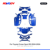 RAVOOY PPF Kit For 2024-2026 Toyota Crown Sport RS – Pre-Cut Paint Protection Film Clear Bra