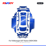 RAVOOY PPF Kit For 2024-2026 Volkswagen Id7 Vizzion – Pre-Cut Paint Protection Film Clear Bra