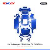 RAVOOY PPF Kit For 2024-2026 Volkswagen T-Roc R-Line CN – Pre-Cut Paint Protection Film Clear Bra