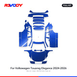 RAVOOY PPF Kit For 2024-2026 Volkswagen Touareg Elegance – Pre-Cut Paint Protection Film Clear Bra