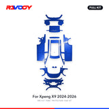 RAVOOY PPF Kit For 2024-2026 Xpeng X9 – Pre-Cut Paint Protection Film Clear Bra