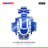 RAVOOY PPF Kit For 2024-2026 Zeekr 001 FR – Pre-Cut Paint Protection Film Clear Bra