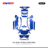 RAVOOY PPF Kit For 2024-2026 Zeekr 7X Base – Pre-Cut Paint Protection Film Clear Bra