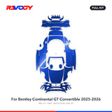 RAVOOY PPF Kit For 2025-2026 Bentley Continental GT Convertible – Pre-Cut Paint Protection Film Clear Bra