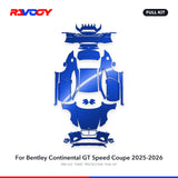 RAVOOY PPF Kit For 2025-2026 Bentley Continental GT Speed Coupe – Pre-Cut Paint Protection Film Clear Bra