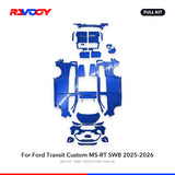RAVOOY PPF Kit For 2025-2026 Ford Transit Custom MS-RT SWB – Pre-Cut Paint Protection Film Clear Bra
