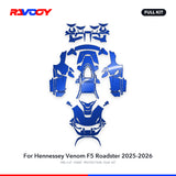 RAVOOY PPF Kit For 2025-2026 Hennessey Venom F5 Roadster – Pre-Cut Paint Protection Film Clear Bra
