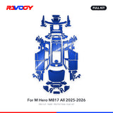 RAVOOY PPF Kit For 2025-2026 M Hero M817 All – Pre-Cut Paint Protection Film Clear Bra