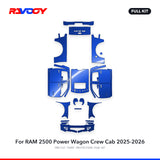 RAVOOY PPF Kit For 2025-2026 RAM 2500 Power Wagon Crew Cab – Pre-Cut Paint Protection Film Clear Bra