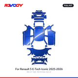 RAVOOY PPF Kit For 2025-2026 Renault 5 E-Tech Iconic – Pre-Cut Paint Protection Film Clear Bra