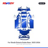 RAVOOY PPF Kit For 2025-2026 Skoda Octavia Estate Base – Pre-Cut Paint Protection Film Clear Bra