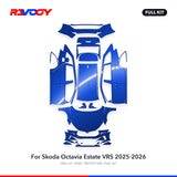RAVOOY PPF Kit For 2025-2026 Skoda Octavia Estate VRS – Pre-Cut Paint Protection Film Clear Bra