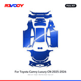 RAVOOY PPF Kit For 2025-2026 Toyota Camry Luxury CN – Pre-Cut Paint Protection Film Clear Bra