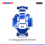 RAVOOY PPF Kit For 2025-2026 Volkswagen Golf GTE – Pre-Cut Paint Protection Film Clear Bra