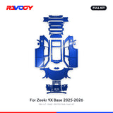 RAVOOY PPF Kit For 2025-2026 Zeekr 9X Base – Pre-Cut Paint Protection Film Clear Bra