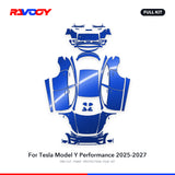RAVOOY PPF Kit For 2025-2027 Tesla Model Y Performance – Pre-Cut Paint Protection Film Clear Bra