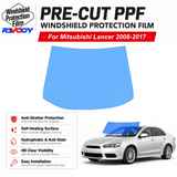 For Mitsubishi Lancer 4D Sdn 2008-2017 Pre-Cut Front Windshield Protection Film
