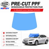 For Mitsubishi Lancer Sportback 4D HB 2010-2014 Pre-Cut Front Windshield Protection Film