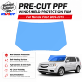 For Honda Pilot 4D SUV 2009-2015 Pre-Cut Front Windshield Protection Film