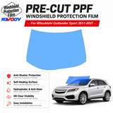 For Mitsubishi Outlander Sport 4D SUV 2011-2027 Pre-Cut Front Windshield Protection Film