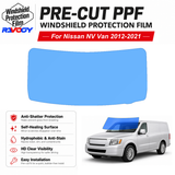 For Nissan NV Van 2012-2021 Pre-Cut Front Windshield Protection Film