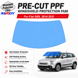 For Fiat 500L 4D SUV 2014-2021 Pre-Cut Front Windshield Protection Film