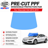 For Chevrolet Volt 4D HB 2012-2015 Pre-Cut Front Windshield Protection Film