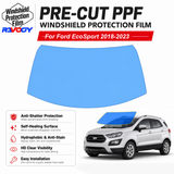 For Ford EcoSport 4D SUV 2018-2023 Pre-Cut Front Windshield Protection Film
