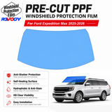 For Ford Expedition Max 4D SUV 2025-2026 Pre-Cut Front Windshield Protection Film