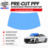 For Audi A6 4D Sdn 2026-2026 Pre-Cut Front Windshield Protection Film